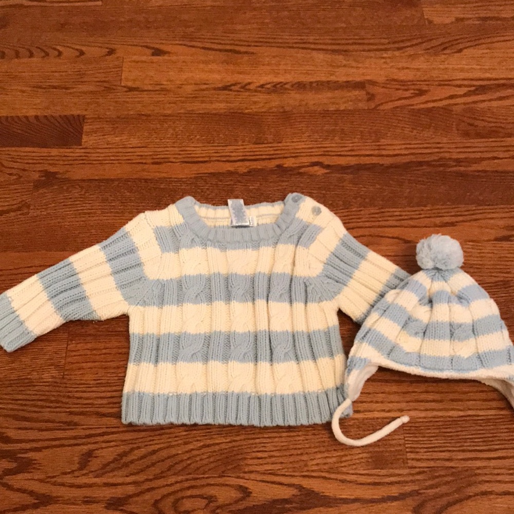 Children’s Place Sweater and Matching Hat